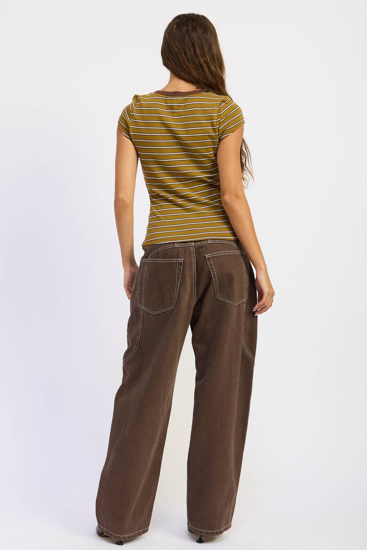 Western Detail Stitch Pant