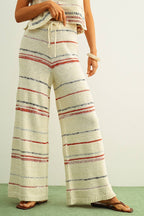Multi Color Stripe Knit Pants
