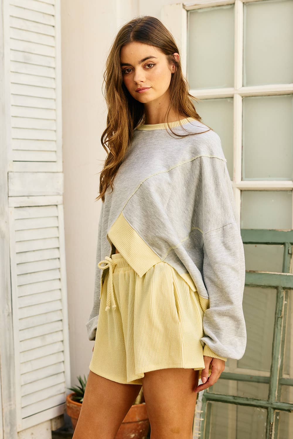 Asymmetrical Terry Top