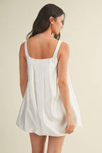 Sleeveless Bubble Hem Dress