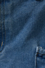 Low Rise Pocket Detail Shorts