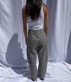 Casual Splice Striped Drawstring Wide Leg Pants