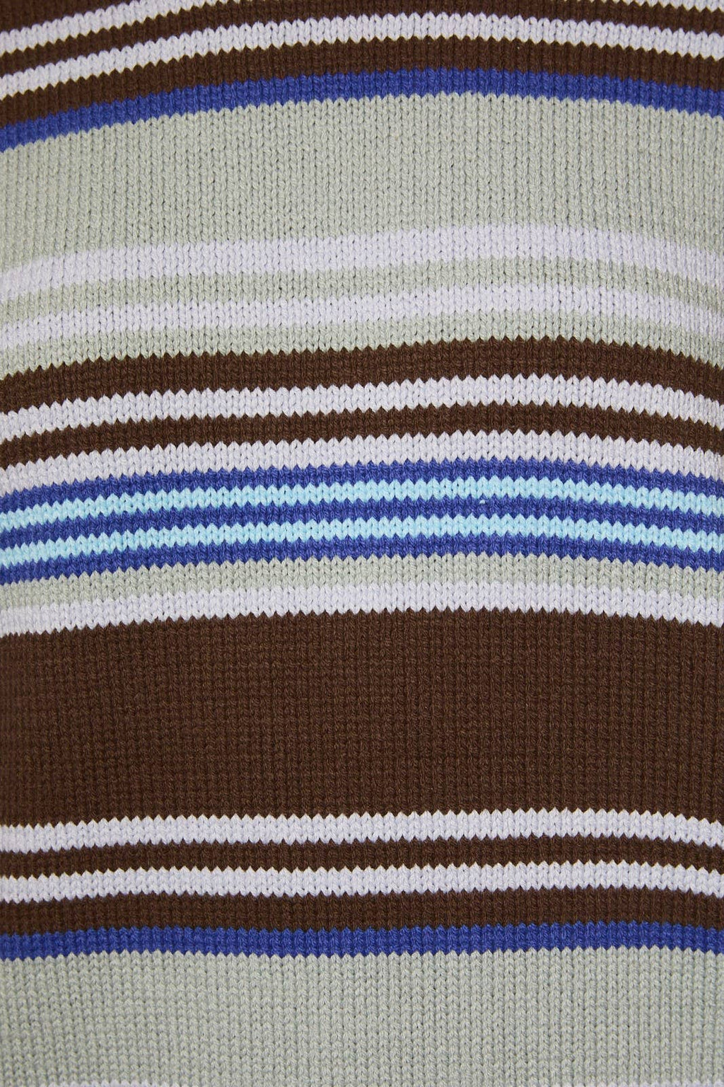 Multi Stripe Crew Neck Sweater Set