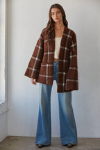 Knit Sweater Open Front Long Sleeve Cardigan Top
