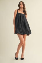 Sleeveless Bubble Hem Dress